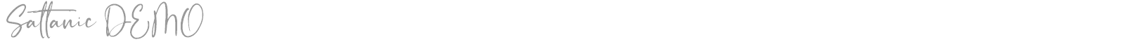 Sattanic font preview